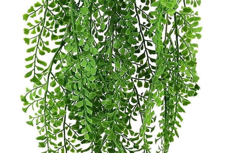 3 Branches 43 leaves 80cm Artificial Ginkgo Hanging Rattan Ferns
