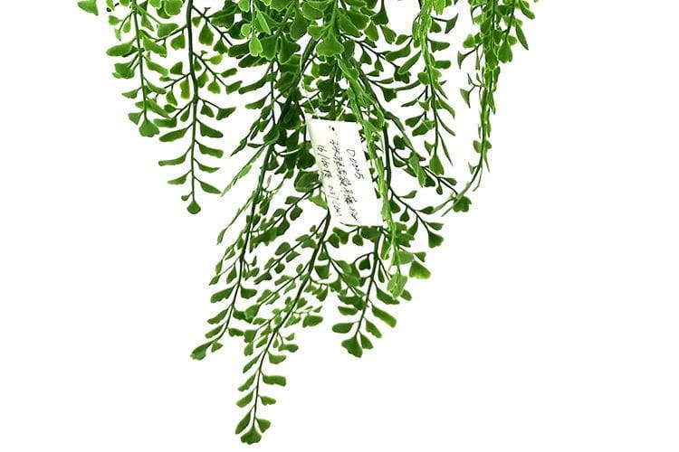 3 Branches 43 leaves 80cm Artificial Ginkgo Hanging Rattan Ferns