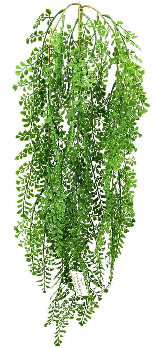 3 Branches 43 leaves 80cm Artificial Ginkgo Hanging Rattan Ferns