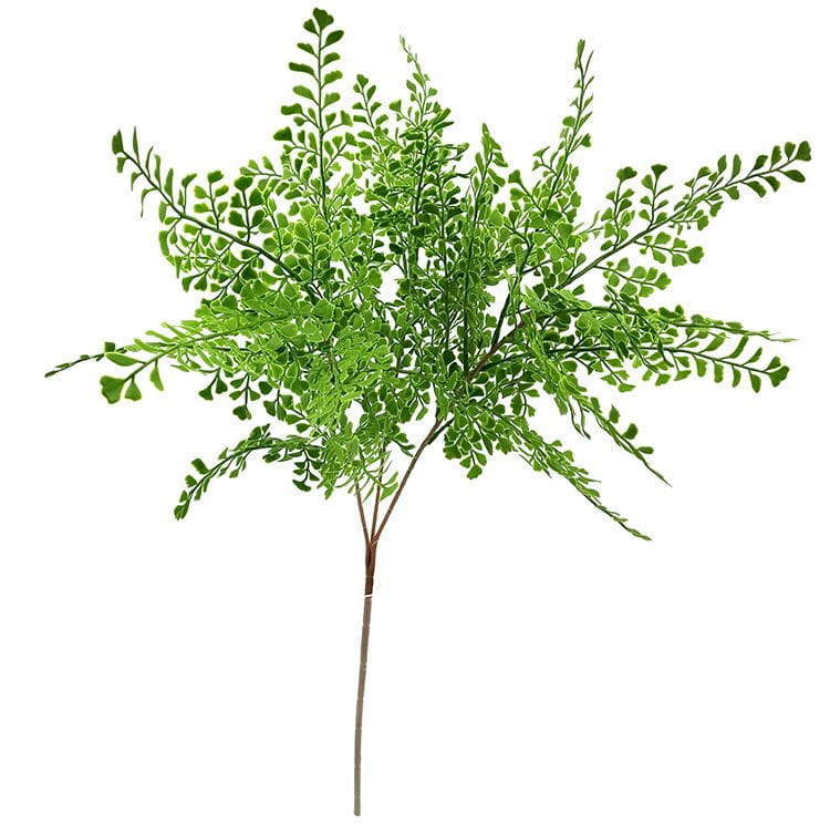27 Leaves Artificial Ginkgo Fern Spray