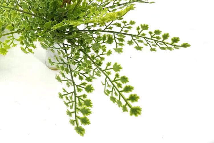 Single Branch 9 Leaves 32cm Artificial Adiantum Fern Bunches