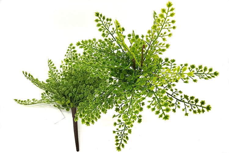 Single Branch 9 Leaves 32cm Artificial Adiantum Fern Bunches
