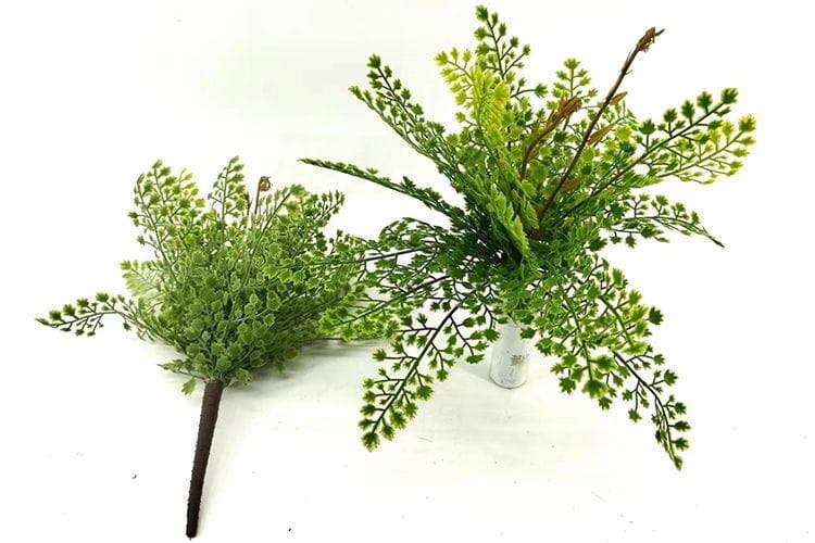 Single Branch 9 Leaves 32cm Artificial Adiantum Fern Bunches