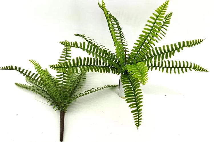 25 leaves Artificial Boston Fern Leaf bunches 50cm