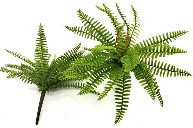 25 leaves Artificial Boston Fern Leaf bunches 50cm