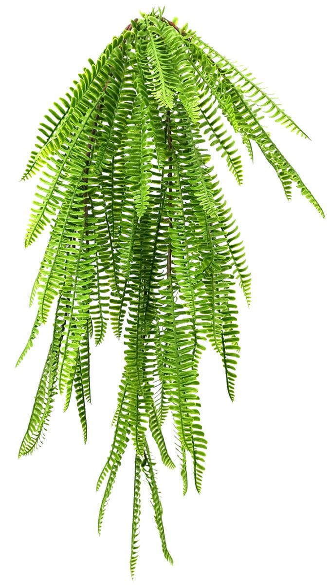 3 Branches 43 leaves Artificial Boston Hanging Rattan 80cm