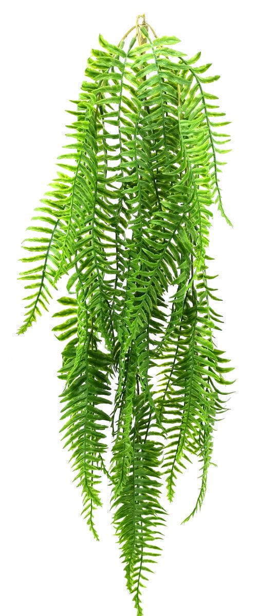 3 Branches 43 leaves Artificial Dragon Boat Hanging Rattan Ferns 80cm