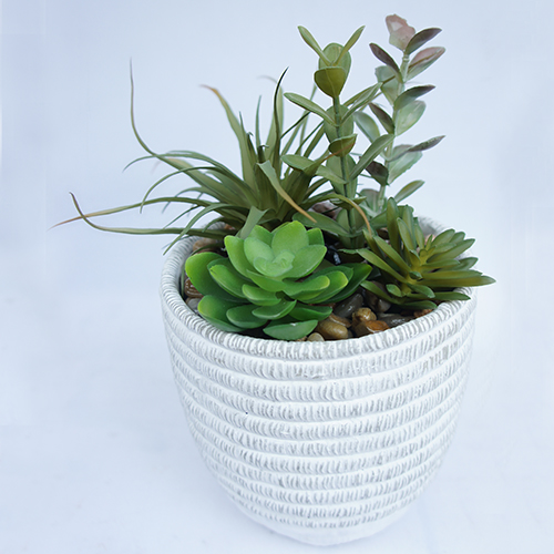 Faux Succulents Plant Lovely Mixed 25 CM