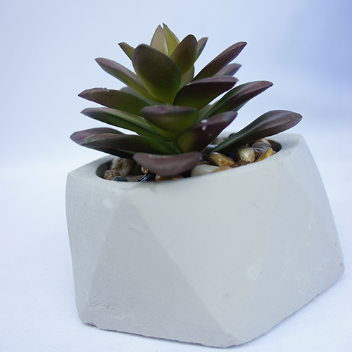 Artificial Plastic Mini Succulent Plants For Desktop Decoration 10CM