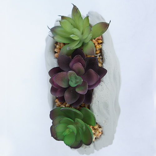 Artificial Factory Custom Succulent Plants Arrangement Bonsai 8CM
