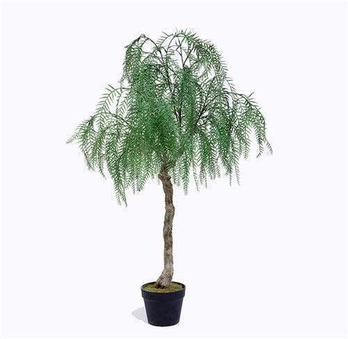 Artificial Willow Bonsai, Plastic Base, 120CM
