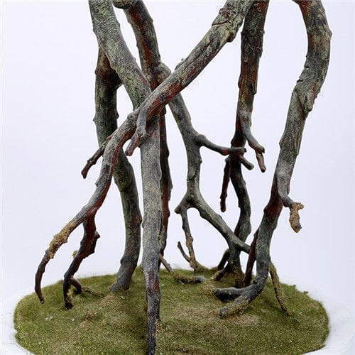 Plastic Ficus Plant, 100CM, Curved Trunk Plastic Ficus Plant, 100CM, Curved Trunk
