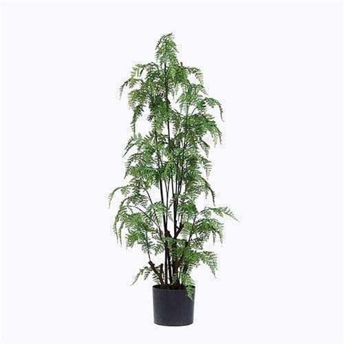 Artificial Potted Ferns, Plastic or Silk Material, 180CM