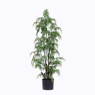 Artificial Potted Ferns, Plastic or Silk Material, 180CM