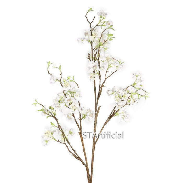 Artificial Peach Blossom Branch, 56 Inch