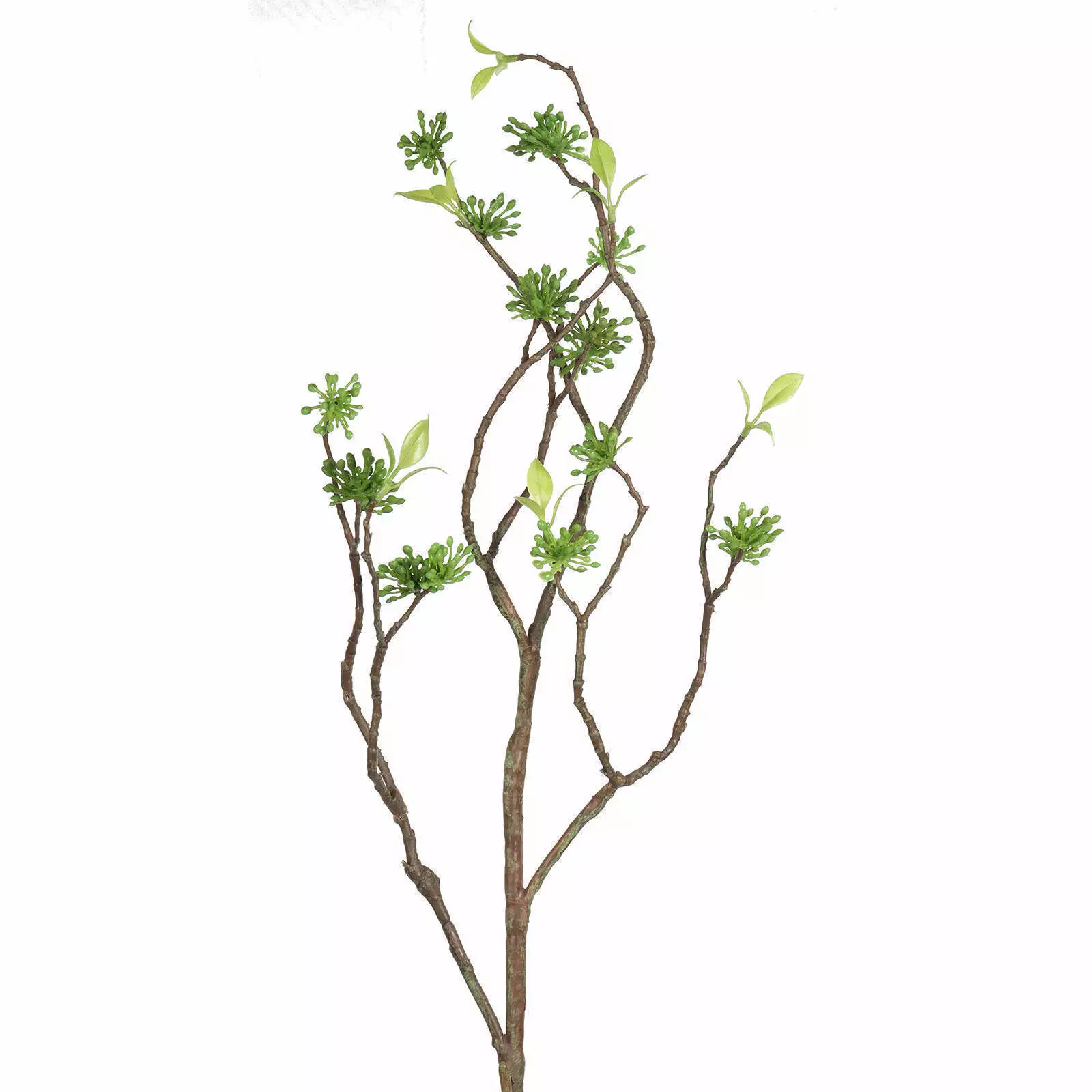 Artificial Green Sprouting Tree Branch, 38 Inch, 96 CM