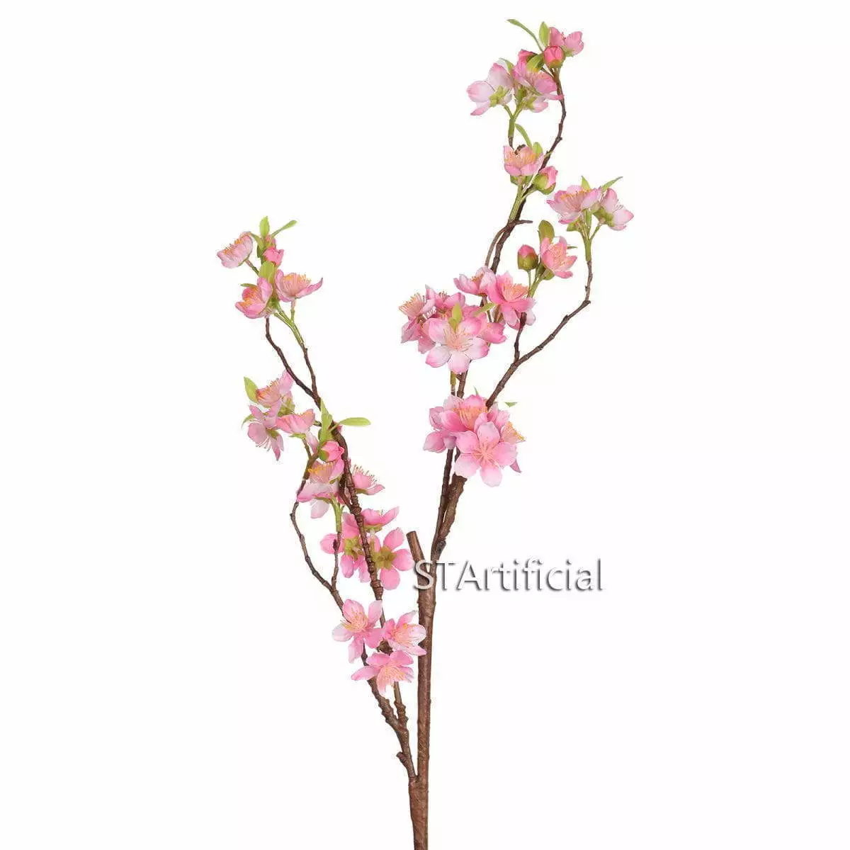 Realistic Artificial Plum Blossom Branch, 34.5 Inch