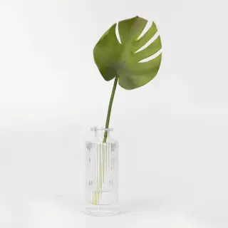 Artificial Potted Monstera Leaf Plant, PU, 33 CM