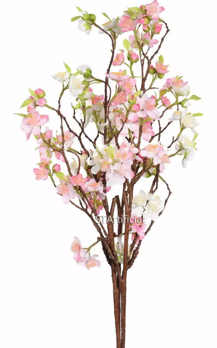 faux plum branch bouquet