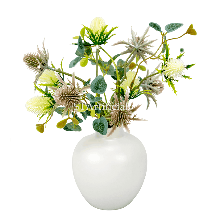 Artificial Eryngium Maritimum, 26 CM