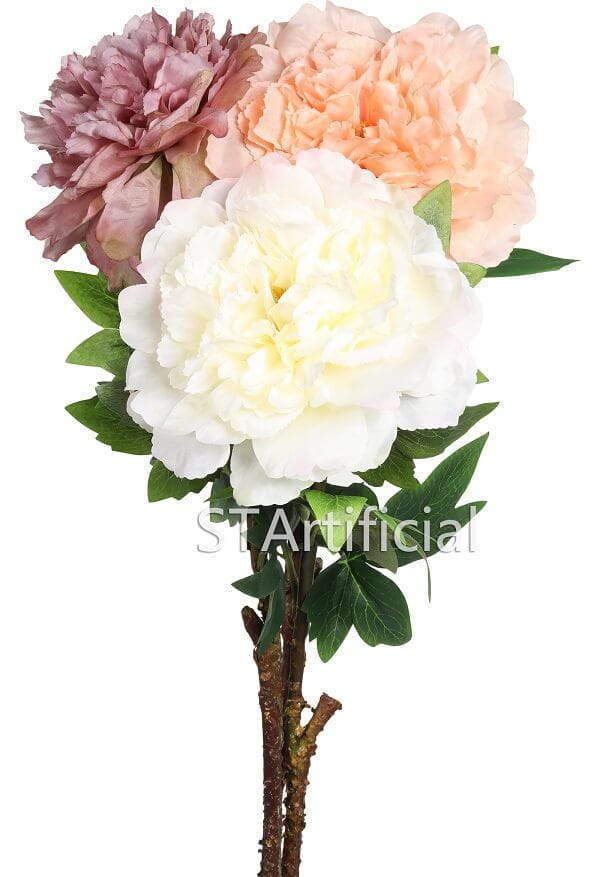 fake peony flower bouquet fake peony flower bouquet
