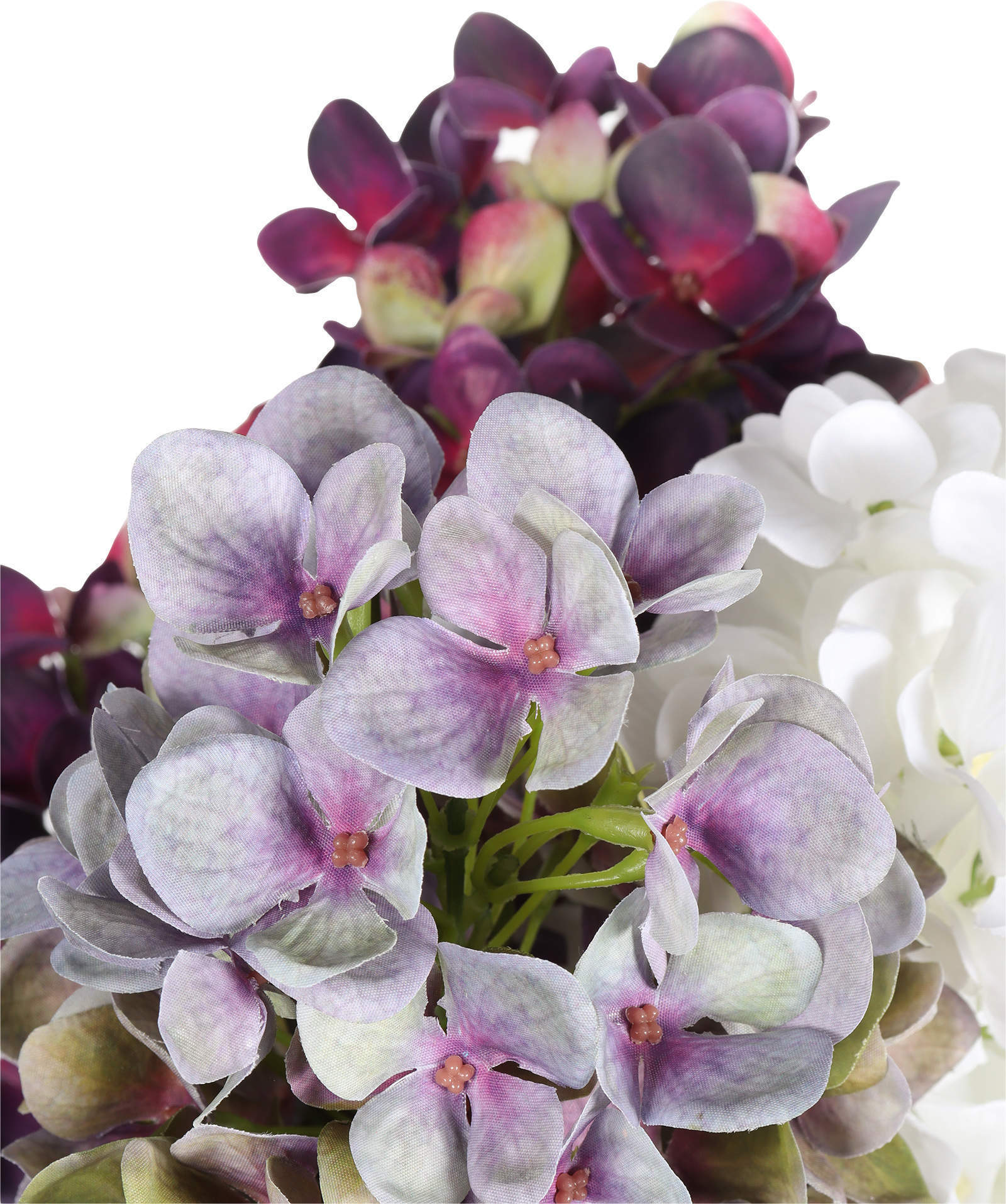 faux hydrangea details faux hydrangea details