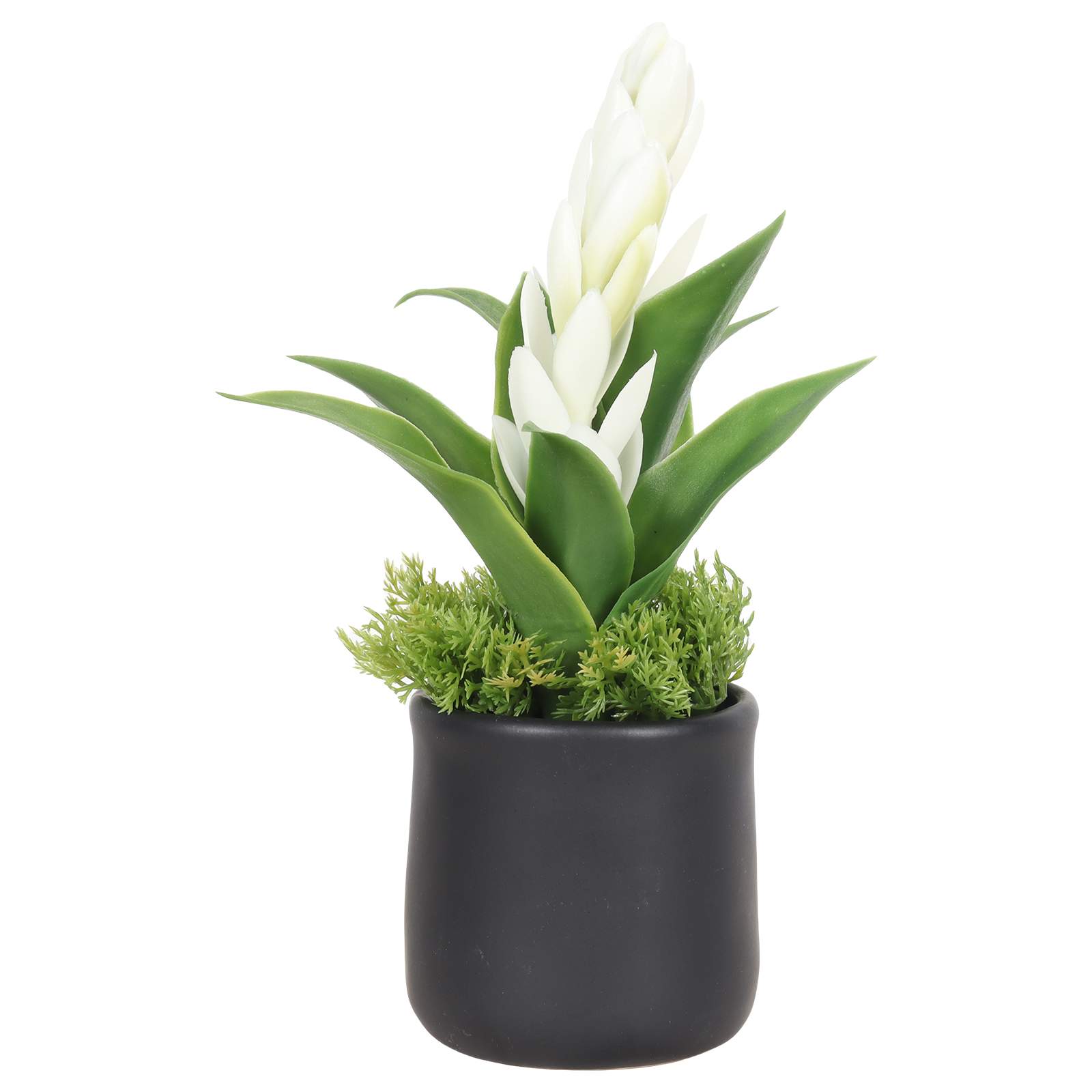 Artificial White Bromeliad Flowers, 22 CM