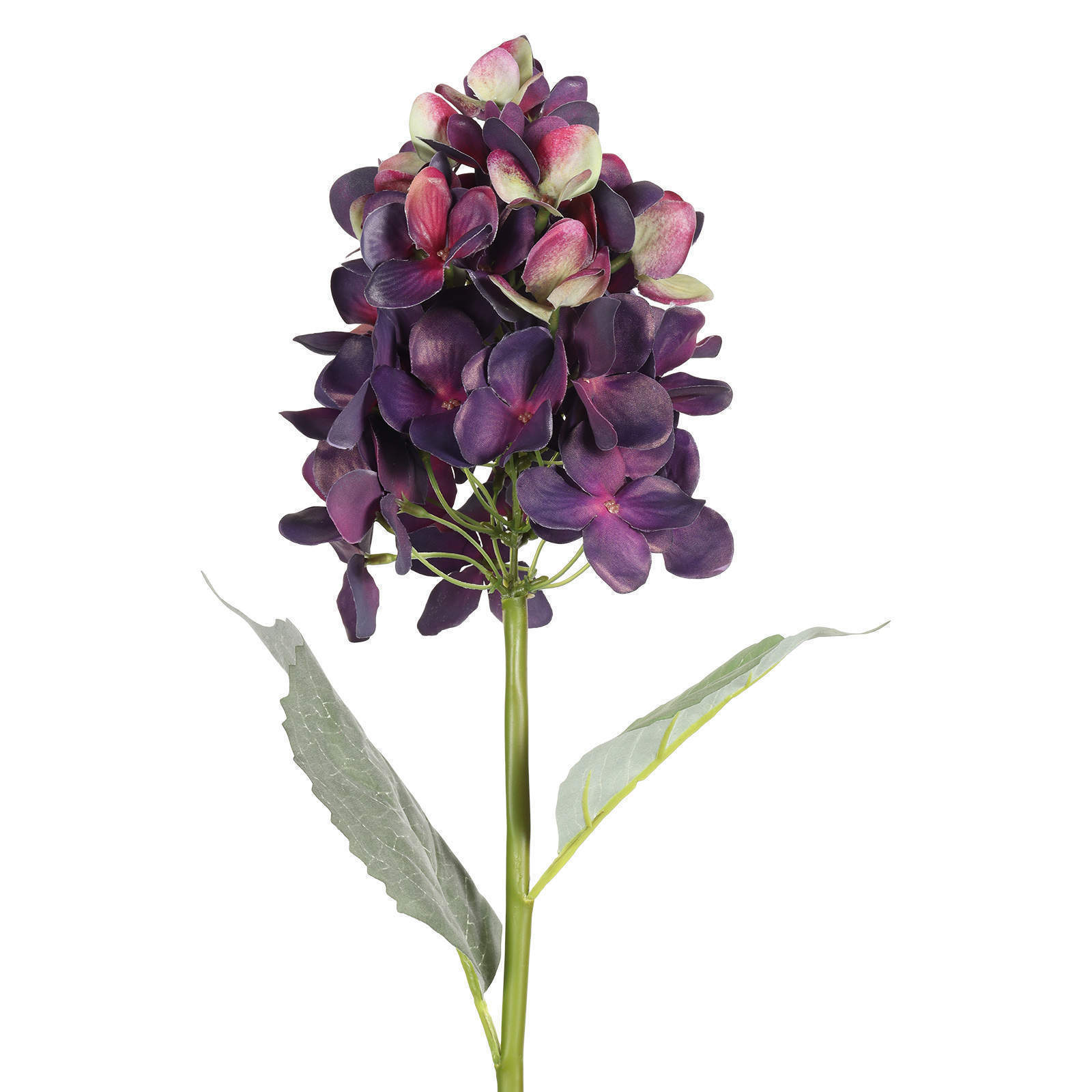Faux Long Hydrangea Flowers, 25.5 Inch, 64 CM