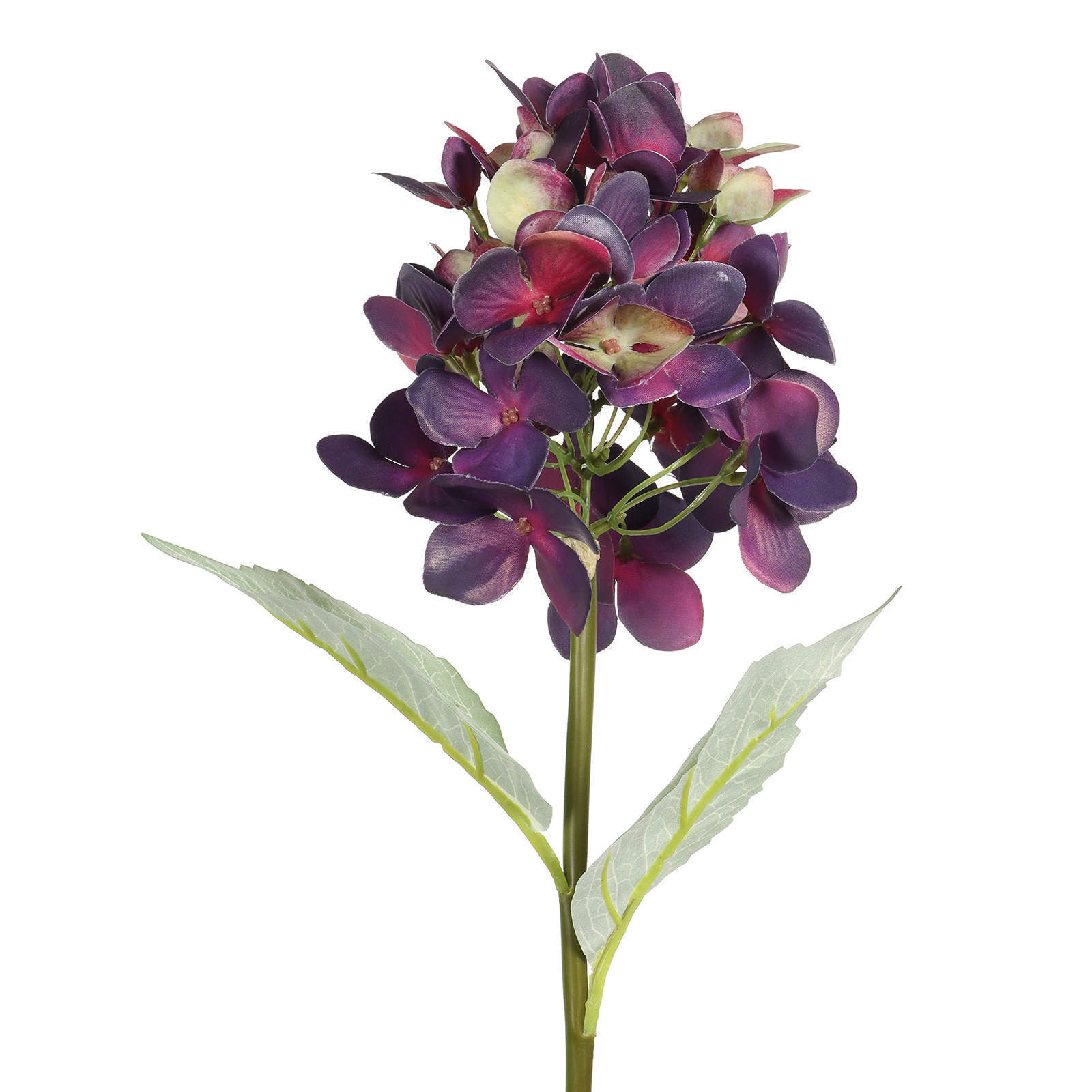 High-Quality Faux Hydrangea, 20 Inch, 55 CM