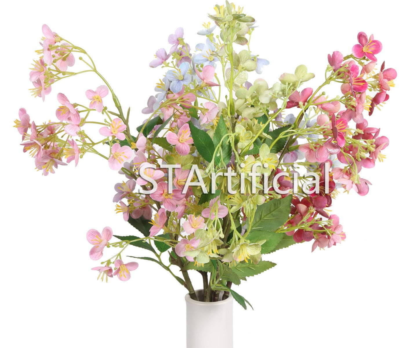 Premium Artificial Flowers, 19.5 Inch Premium Artificial Flowers, 19.5 Inch