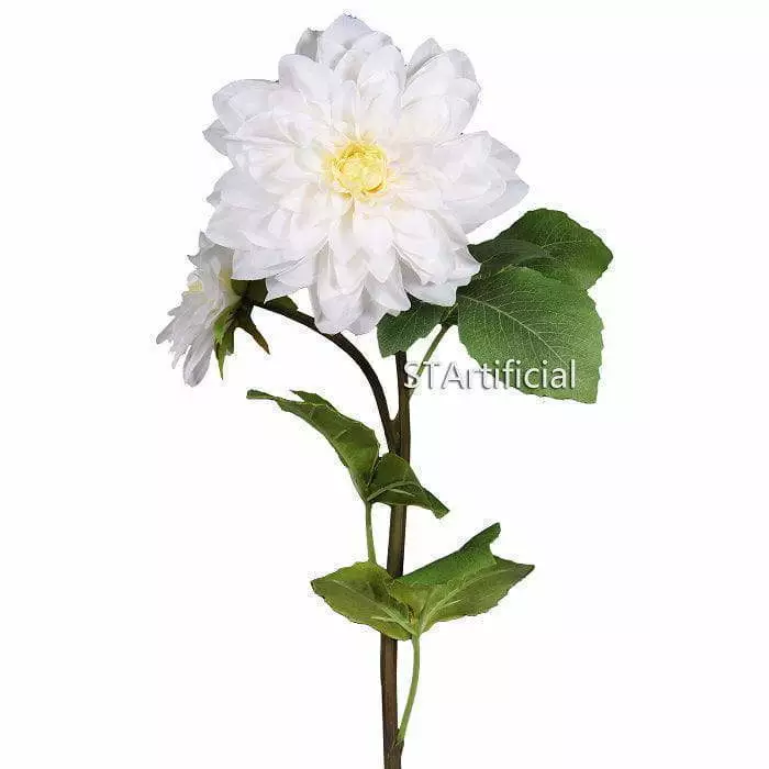 Artificial Dahlia Flower, 34 Inch