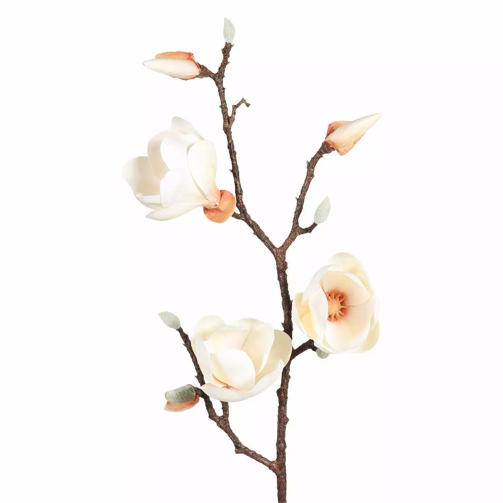 Artificial Pink Magnolia Flower, 30 Inch, 76 CM