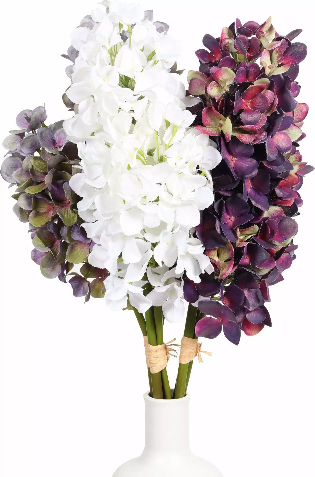 faux hydrangea bouquet