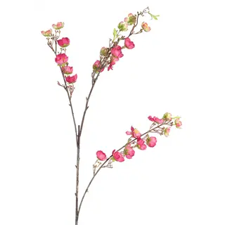 Faux Cotton Flowers, 37 Inch, 93 CM