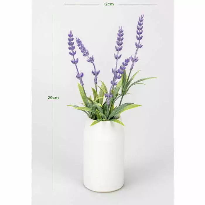 Artificial Lavender, Potted Plant, 29 CM
