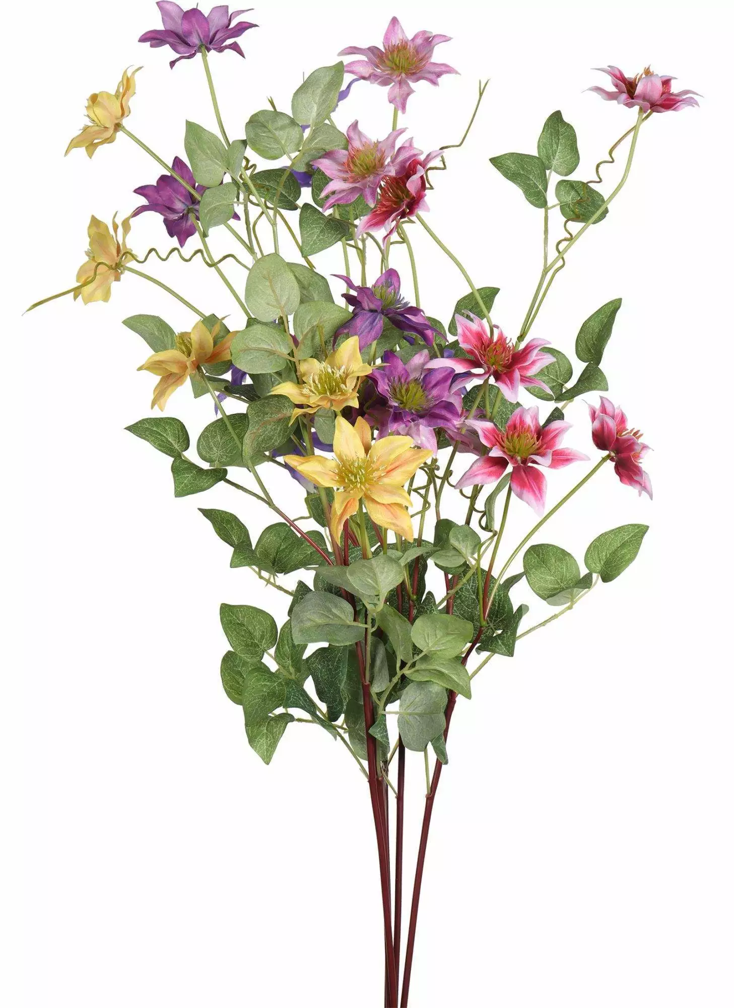 Silk Clematis bouquet