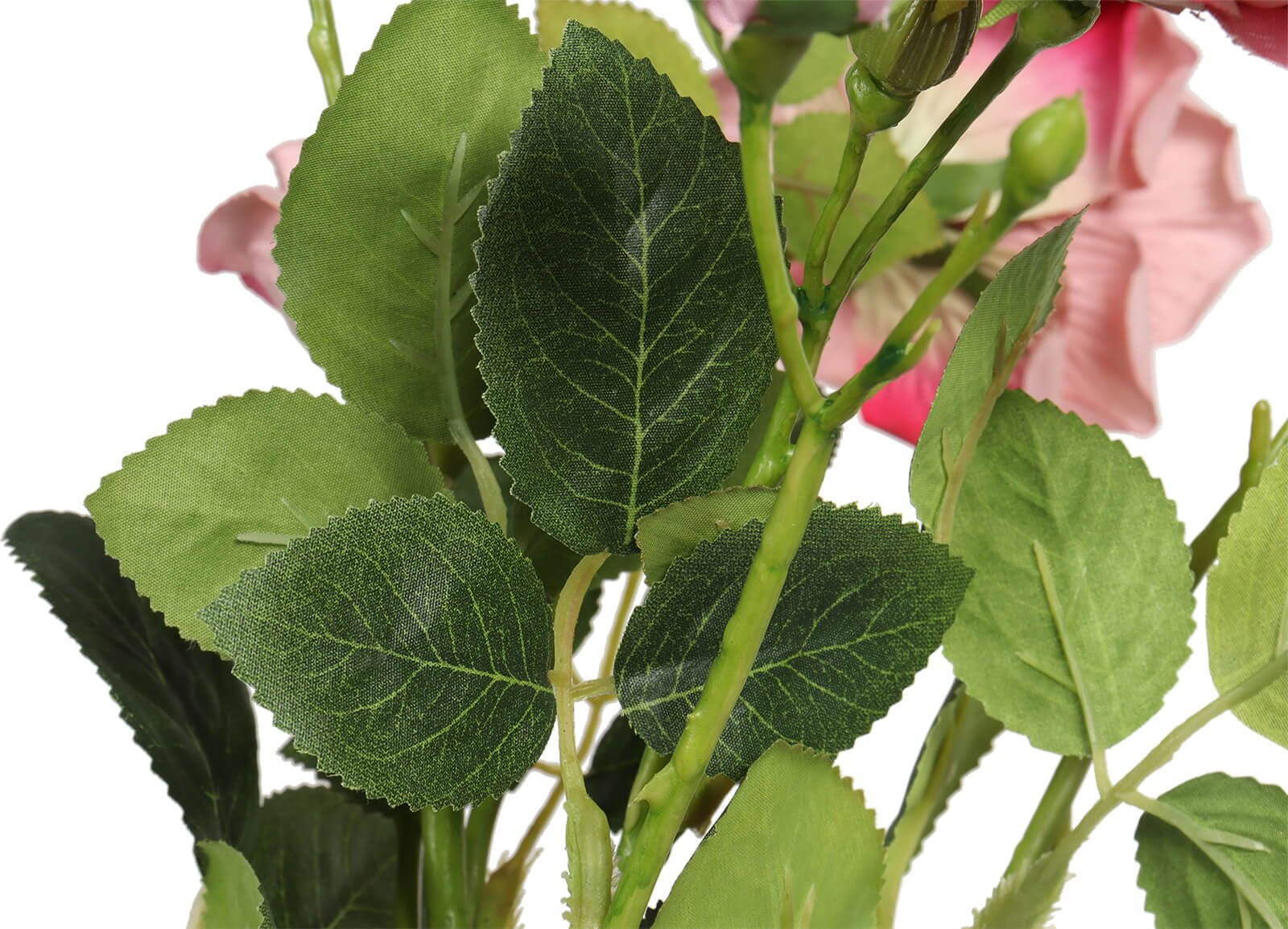 leaves details of fake silk roses leaves details of fake silk roses