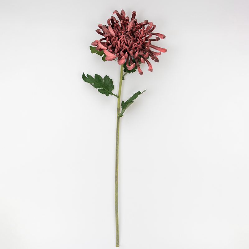 Large Red Head Artificial Flower, 66 CM