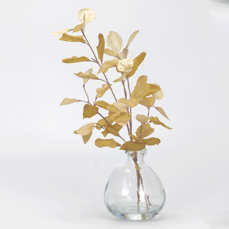 Artificial Single Branch Autumn Eucalyptus, 47 CM