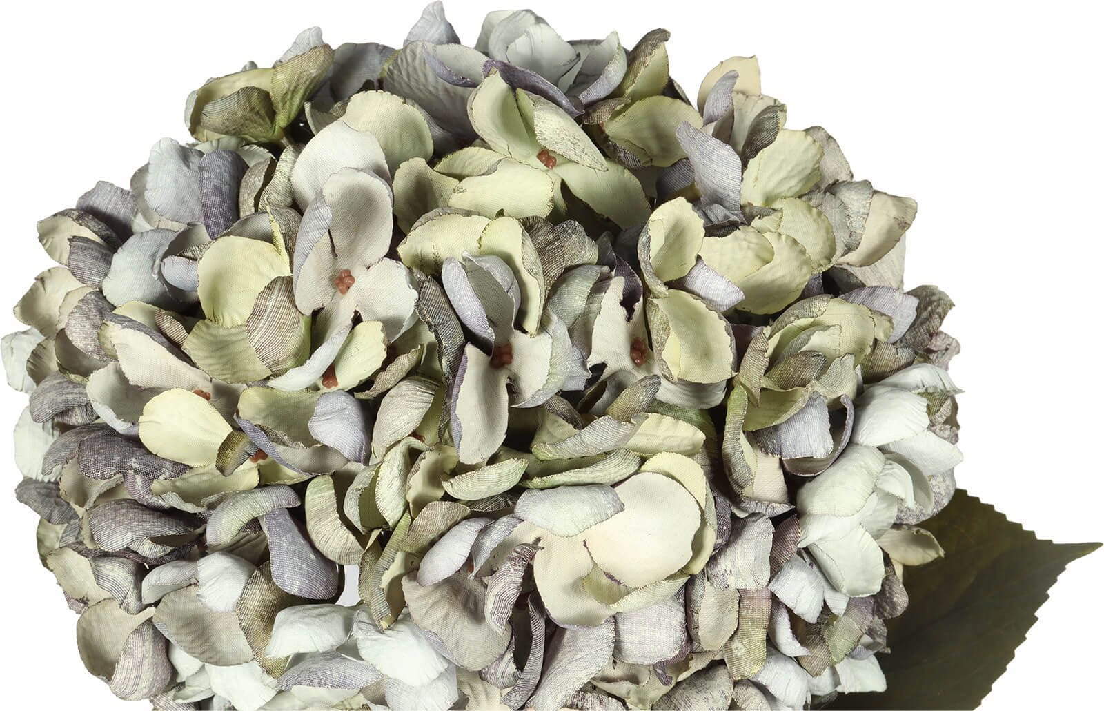 Artificial Silk Shell Hydrangeas, Autumn Color, 54 CM Artificial Silk Shell Hydrangeas, Autumn Color, 54 CM