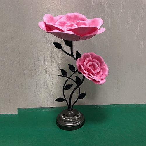 Plastic EVA Rose For Wedding Decoration, Home Decoration.