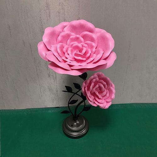 Plastic EVA Rose For Wedding Decoration, Home Decoration.