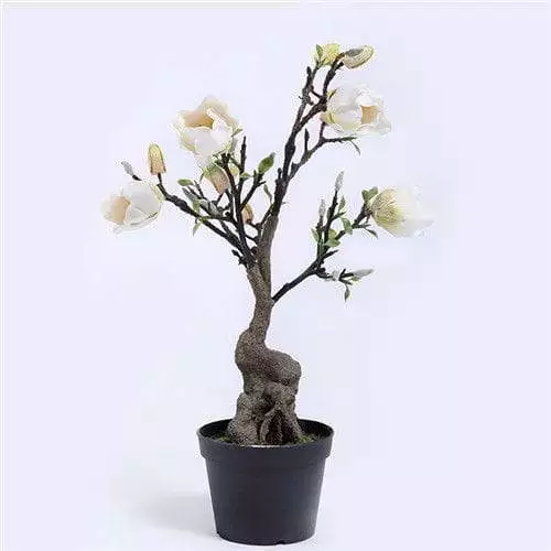 Artificial Flowering Magnolia Tree