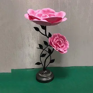 Plastic EVA Rose For Wedding Decoration, Home Decoration.