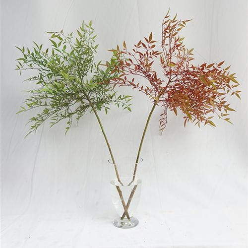 Lifelike Man-Made Lush Nandina Large Spray, 100CM
