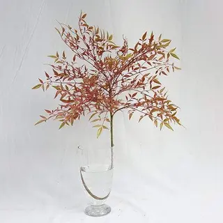 Lifelike Man-Made Lush Nandina Large Spray, 100CM