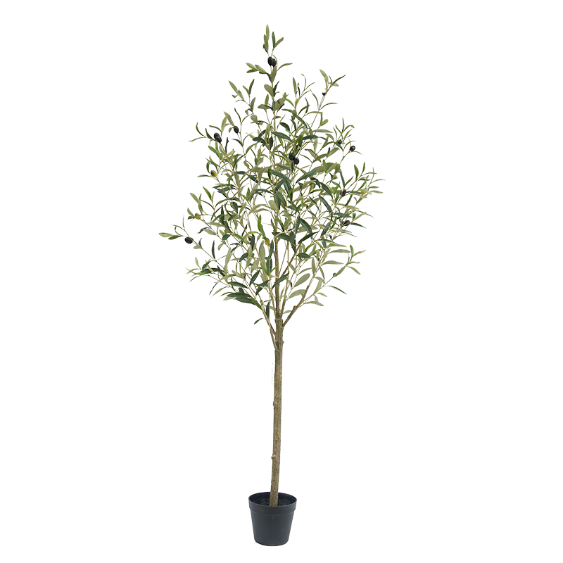 Long Leaf Artificial Olive Tree, 150 CM