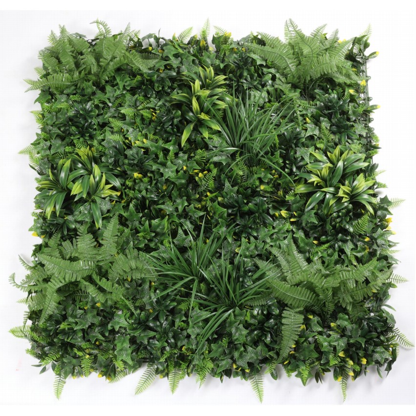 Outdoor Green Artificial Fern Plants Wall Panels