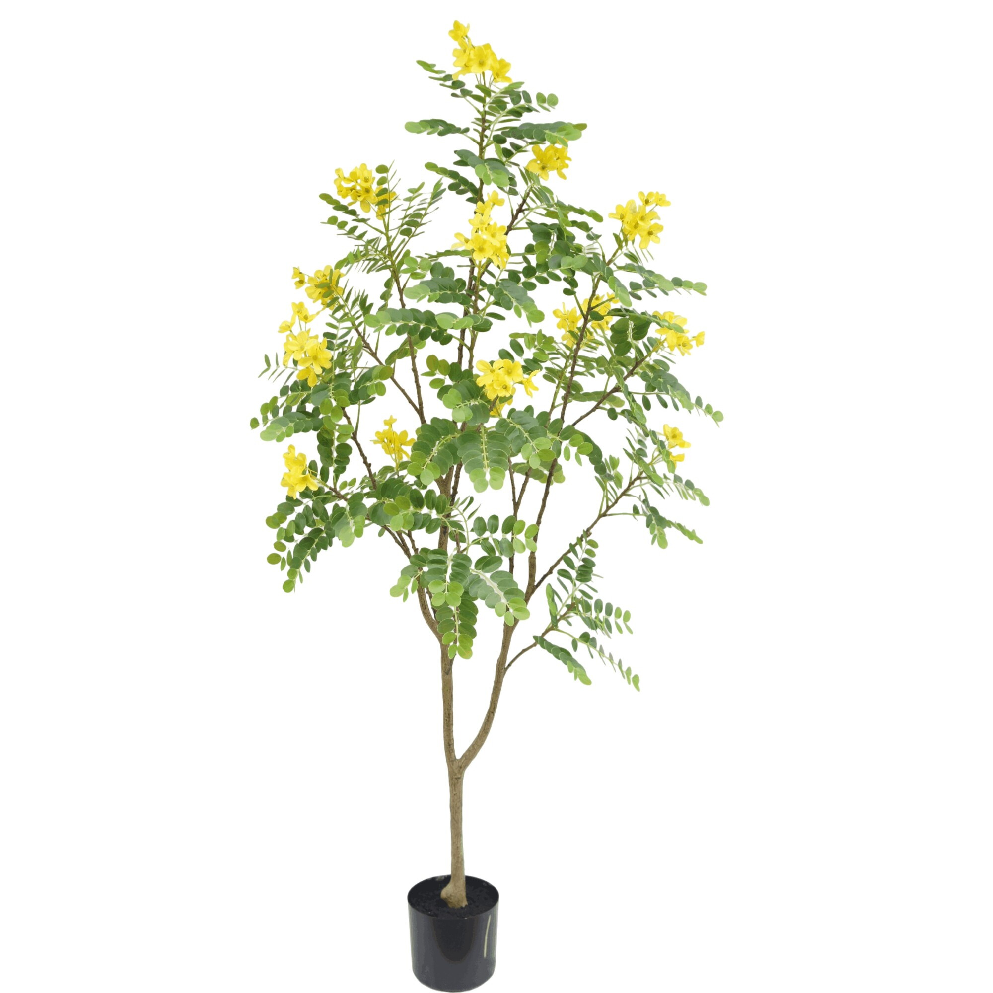 Artificial Black Locust Tree Blossom Branch, 150 CM
