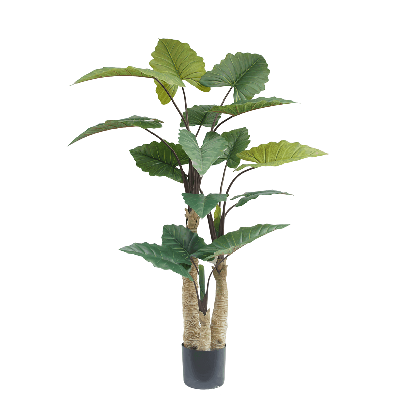 Indoor Synthetic Taro Plants, 210 CM